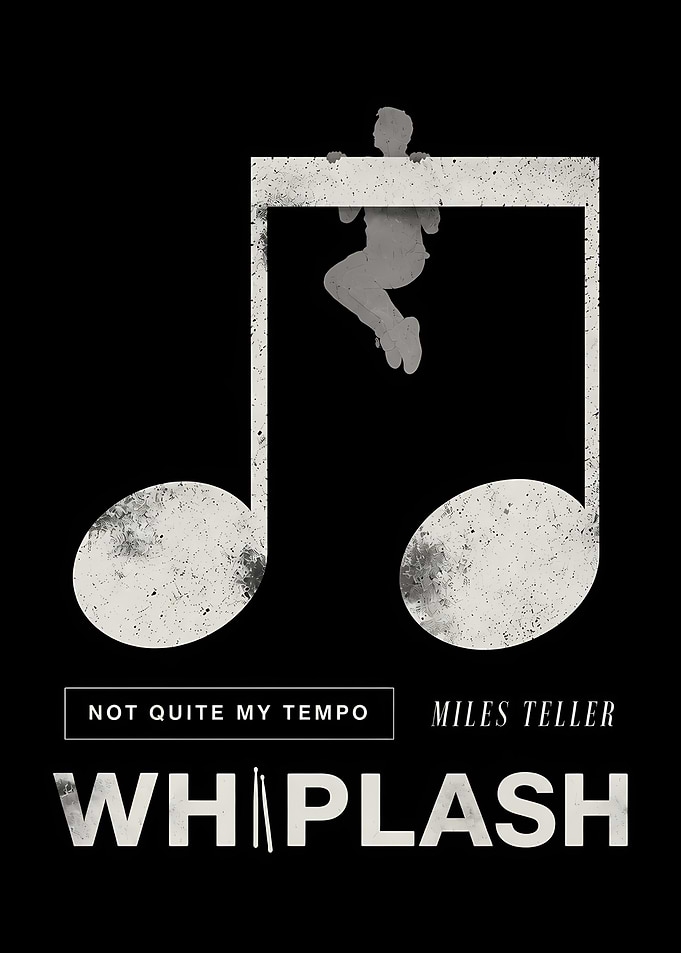 Whiplash Movie Minimalist Poster