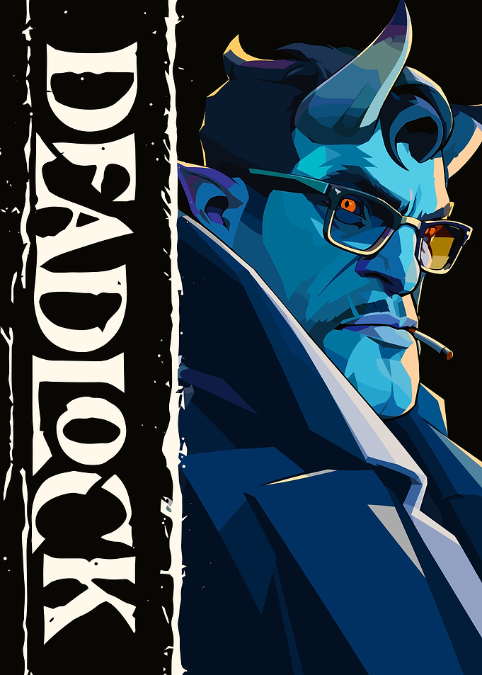 Abrams Deadlock Game Character Portrait