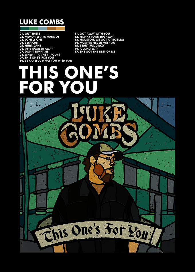 Luke Combs This One's For You Poster