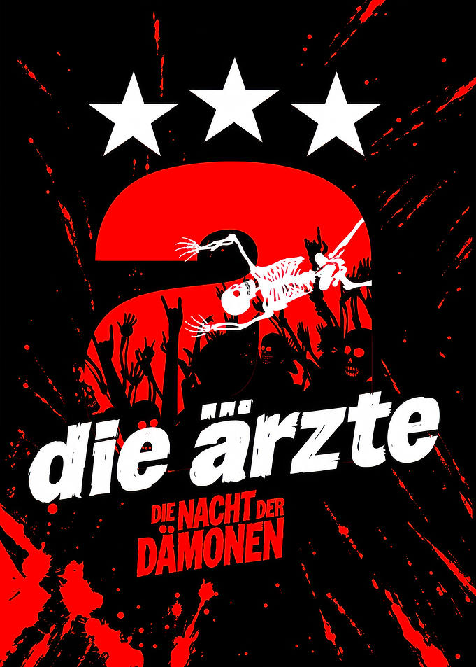 Die Ärzte Die Nacht der Dämonen Poster