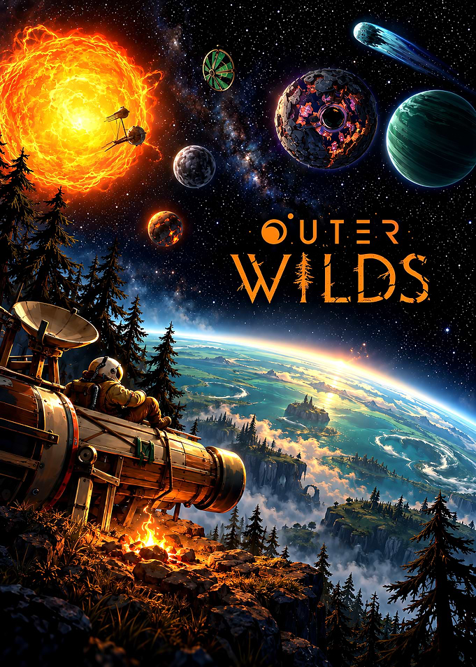 Outer Wilds Game Poster