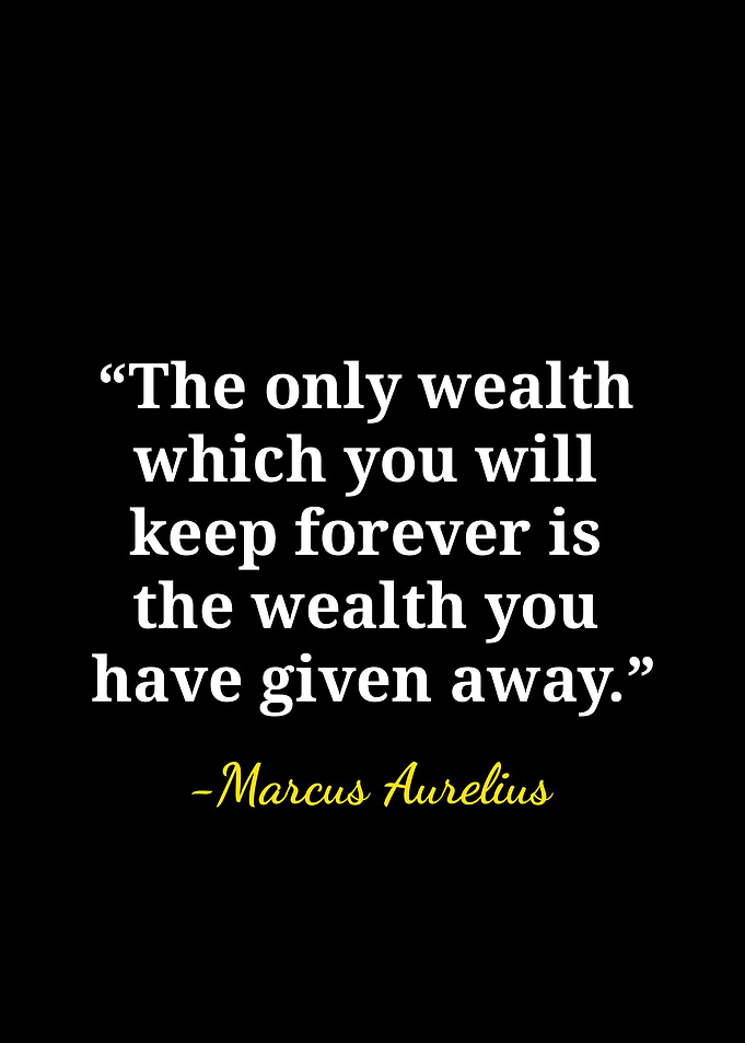 Marcus Aurelius Inspirational Quote Poster