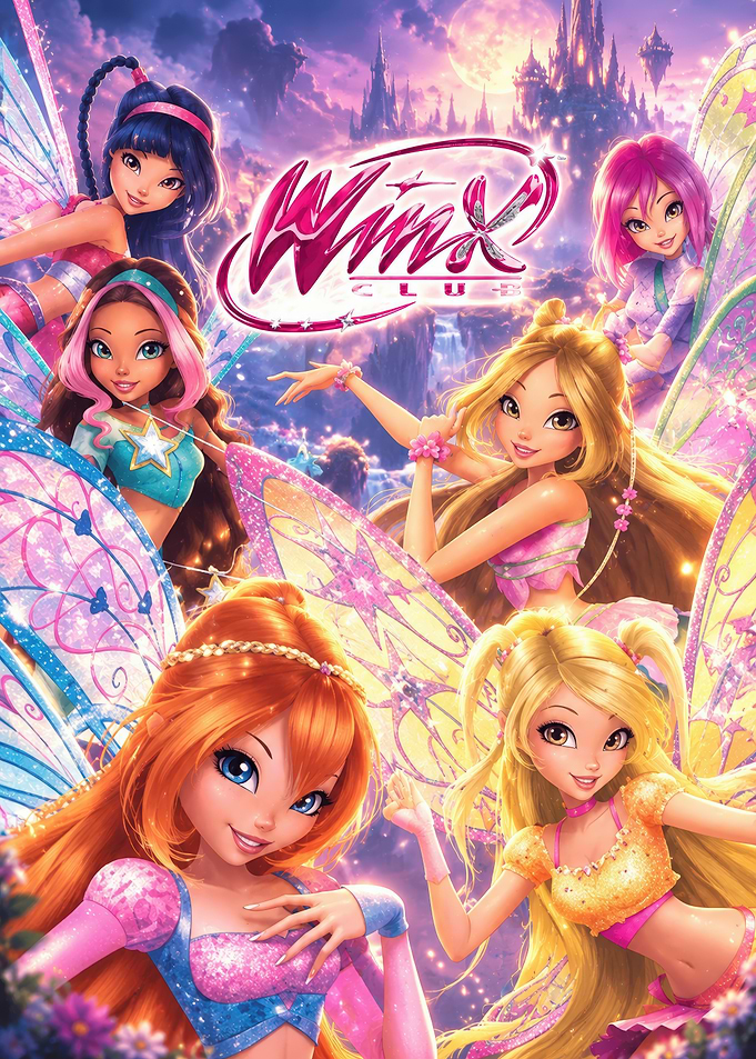 Winx Club Fairies Group Poster