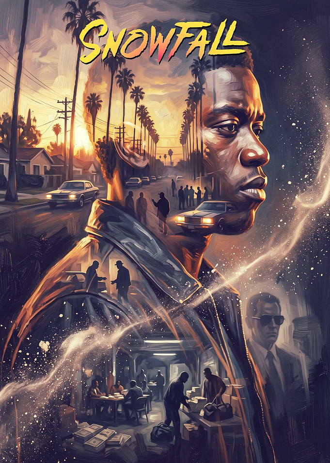 Snowfall TV Series Poster Art