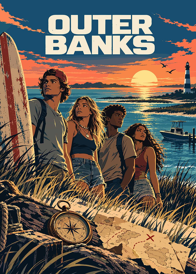 Outer Banks Adventure Poster