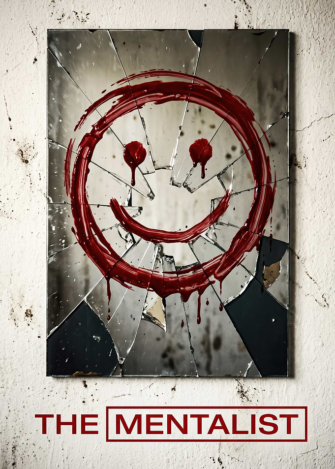 The Mentalist Red Smiley Poster