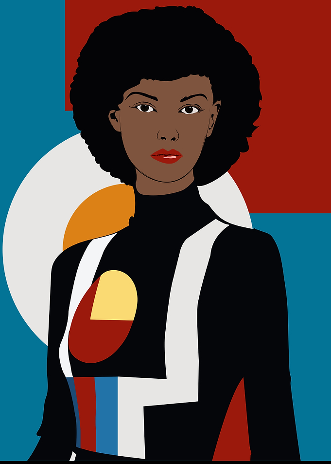 Pop Art Portrait of a Woman