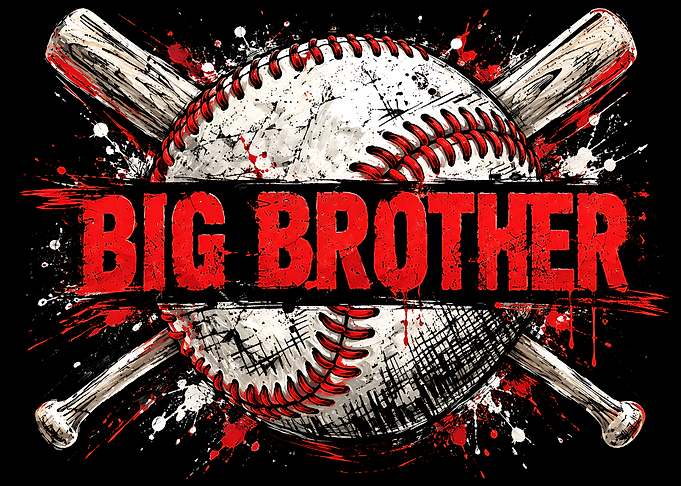 Big Brother Baseball Graphic Design