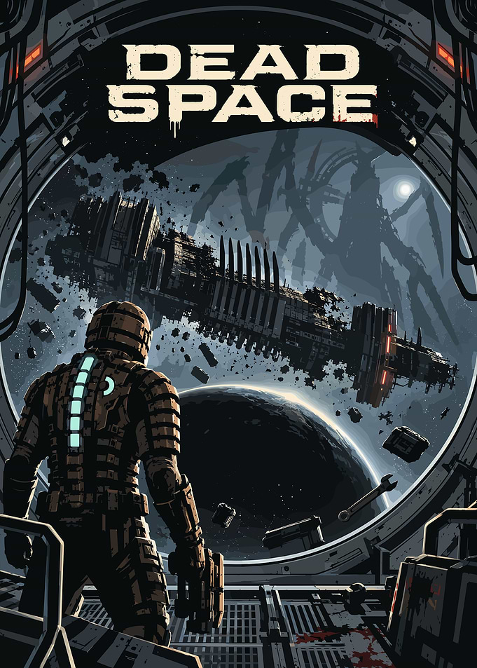 Dead Space Isaac Clarke Poster