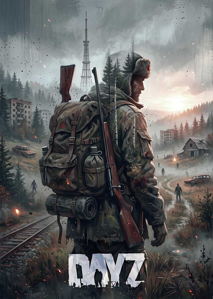 DayZ Survival Post-Apocalyptic Poster