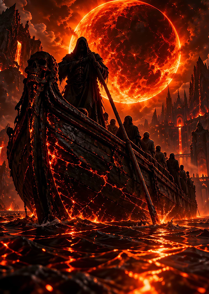 Charon Crossing the River Styx