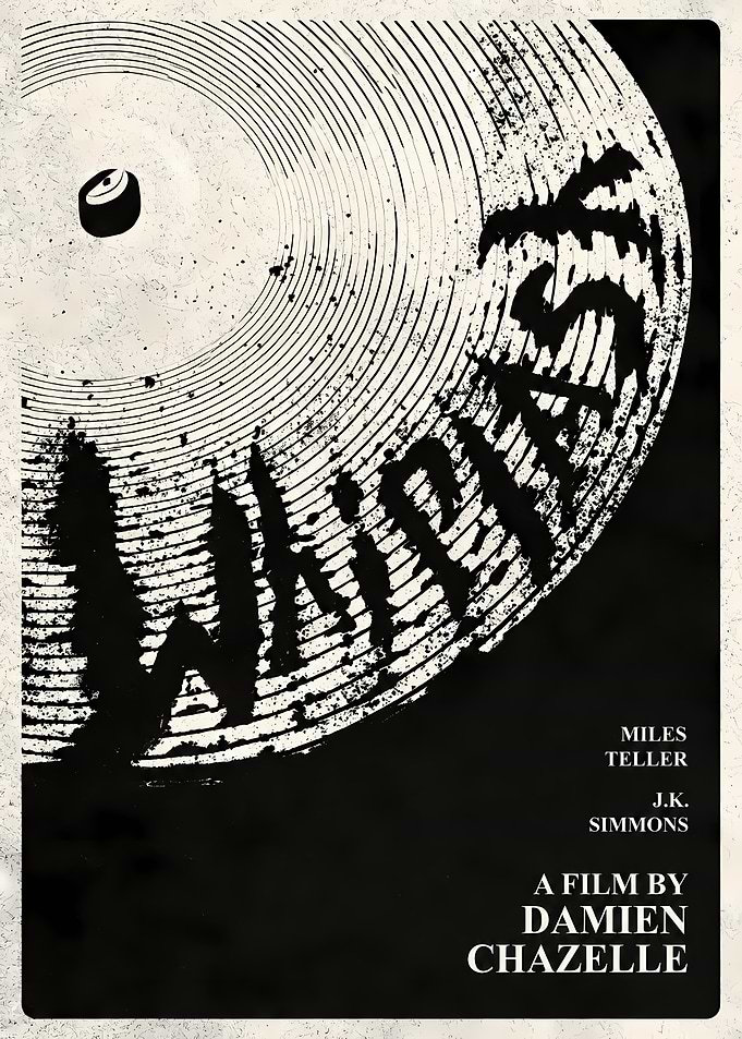 Whiplash Minimalist Movie Poster