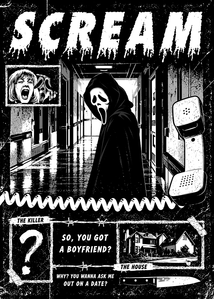 Scream Movie Poster Art