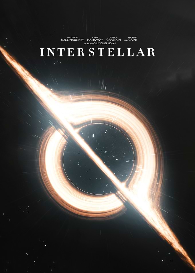 Interstellar Movie Poster Black Hole
