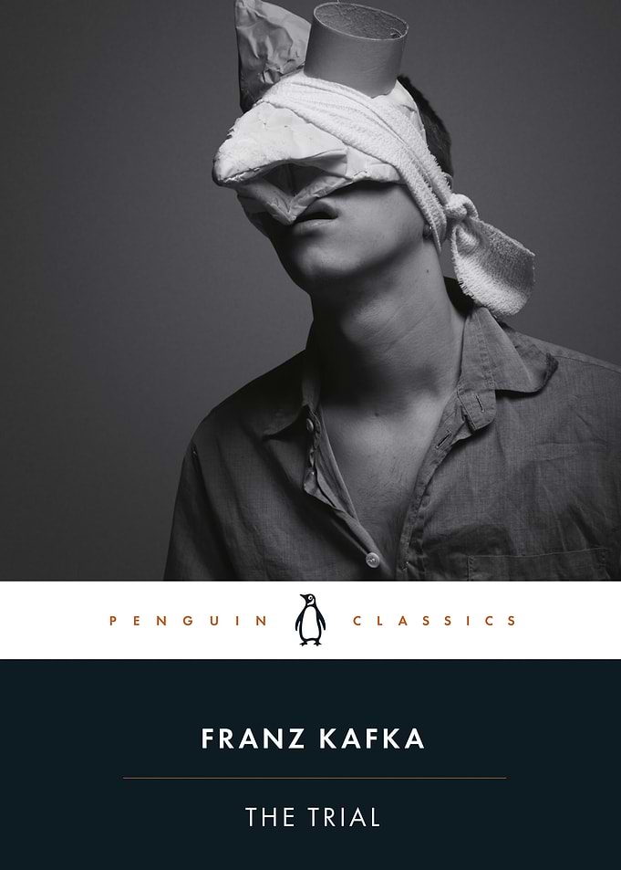 Penguin Classics Franz Kafka The Trial Book Cover