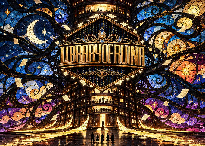 Library of Ruina Game Poster