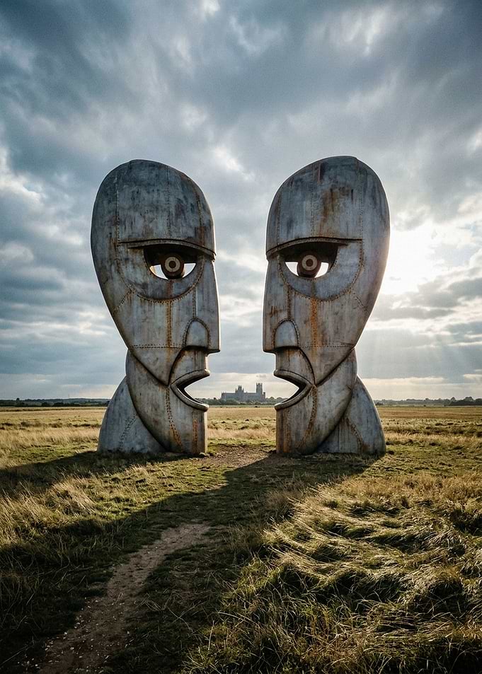 Pink Floyd Division Bell Sculpture