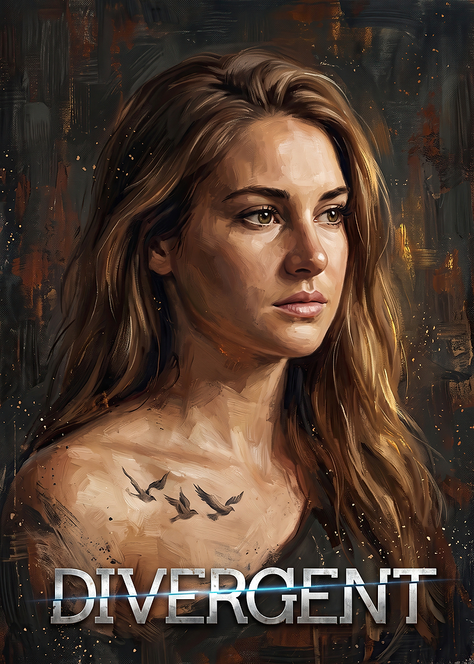 Divergent Beatrice Prior Portrait Poster