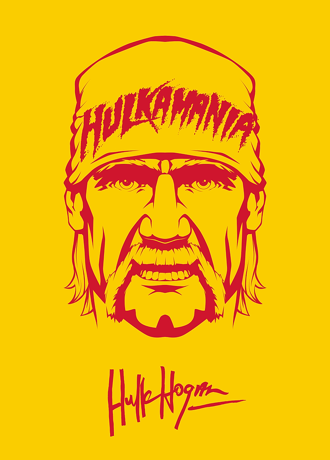 Hulk Hogan Portrait