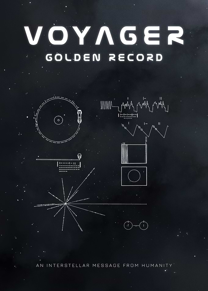 Voyager Golden Record Poster