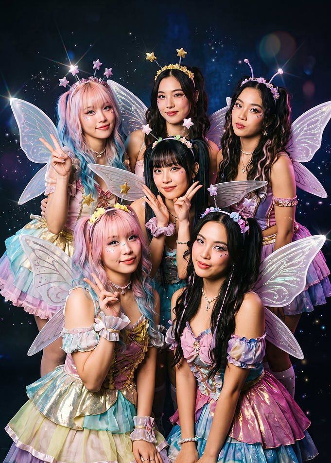 Group of Fairy Cosplayers