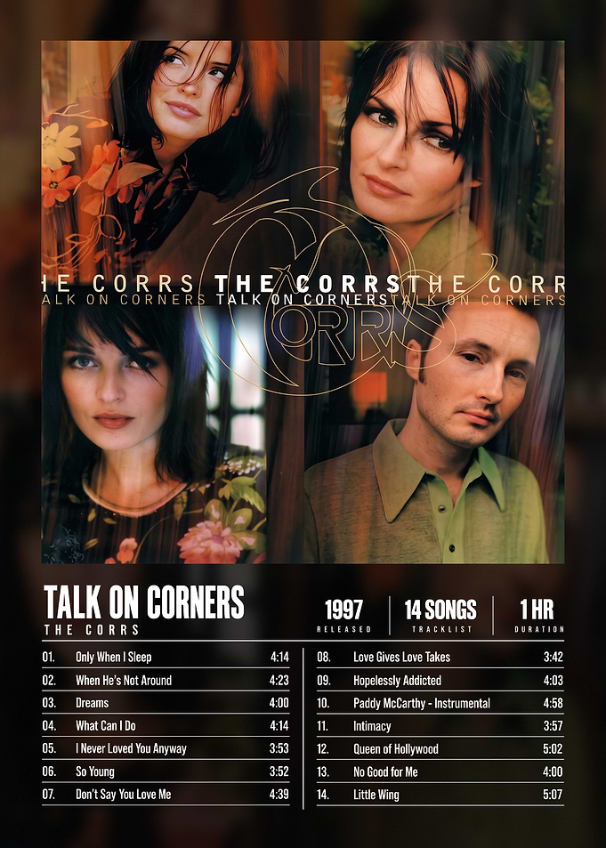 The Corrs Talk On Corners Poster
