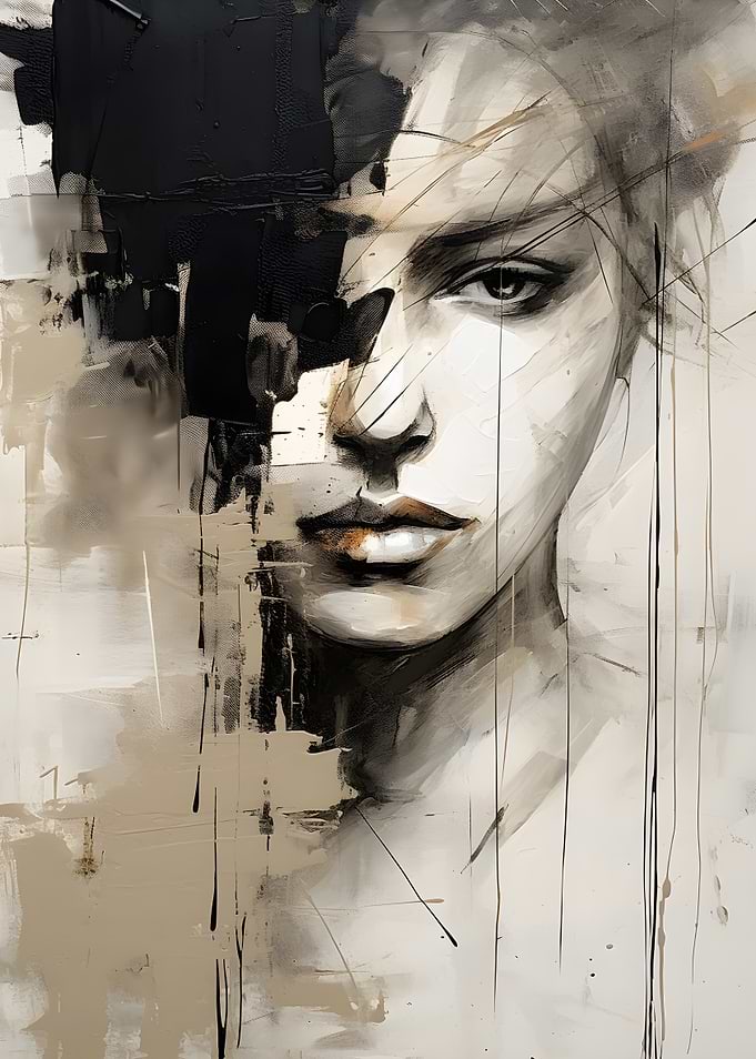 Abstract Portrait of a Woman