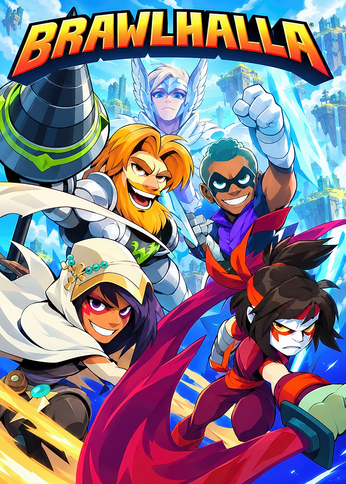 Brawlhalla Video Game Art