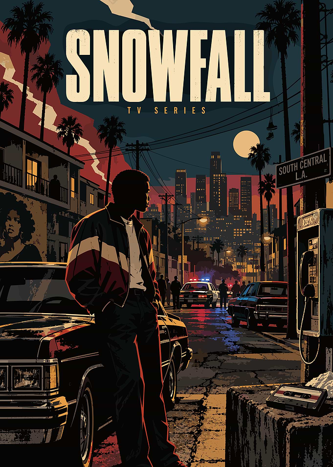 Snowfall TV Series Poster Art