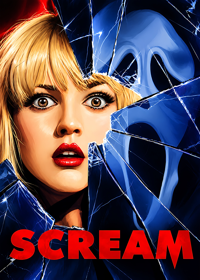 Scream Movie Poster Art