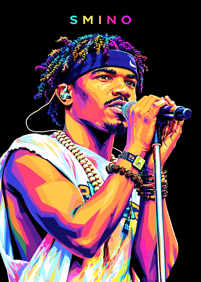 Smino Pop Art Portrait