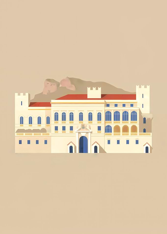 Minimalist Monaco Palace