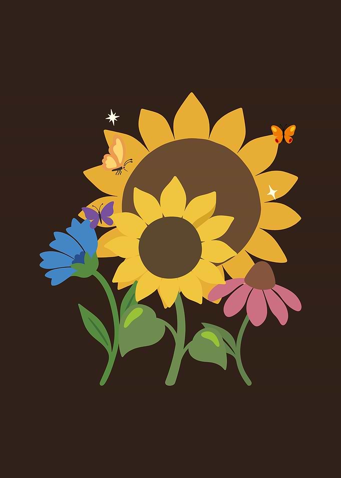 Flowers Botanical Nature Design Floral Design