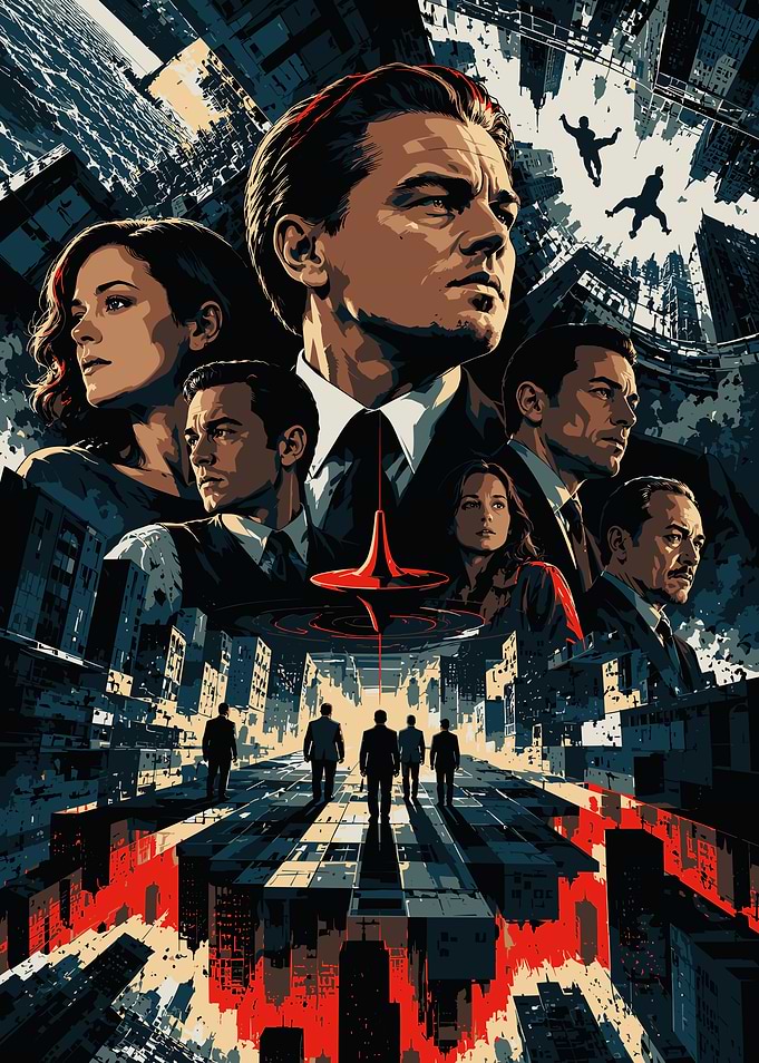 Inception Movie Poster Art
