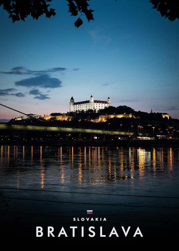 Bratislava Castle at Night