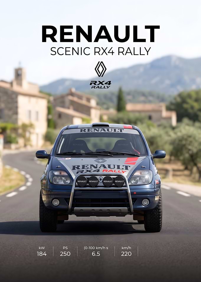 Renault Scenic RX4 Rally Concept