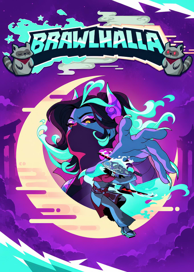 Brawlhalla Hattori Character Poster