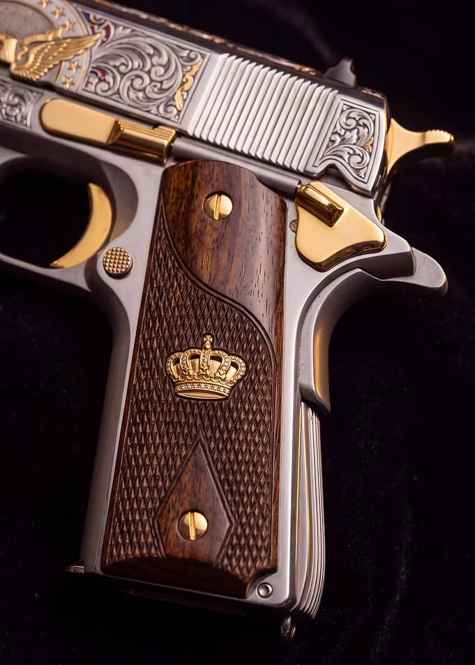 Engraved Custom 1911 Pistol