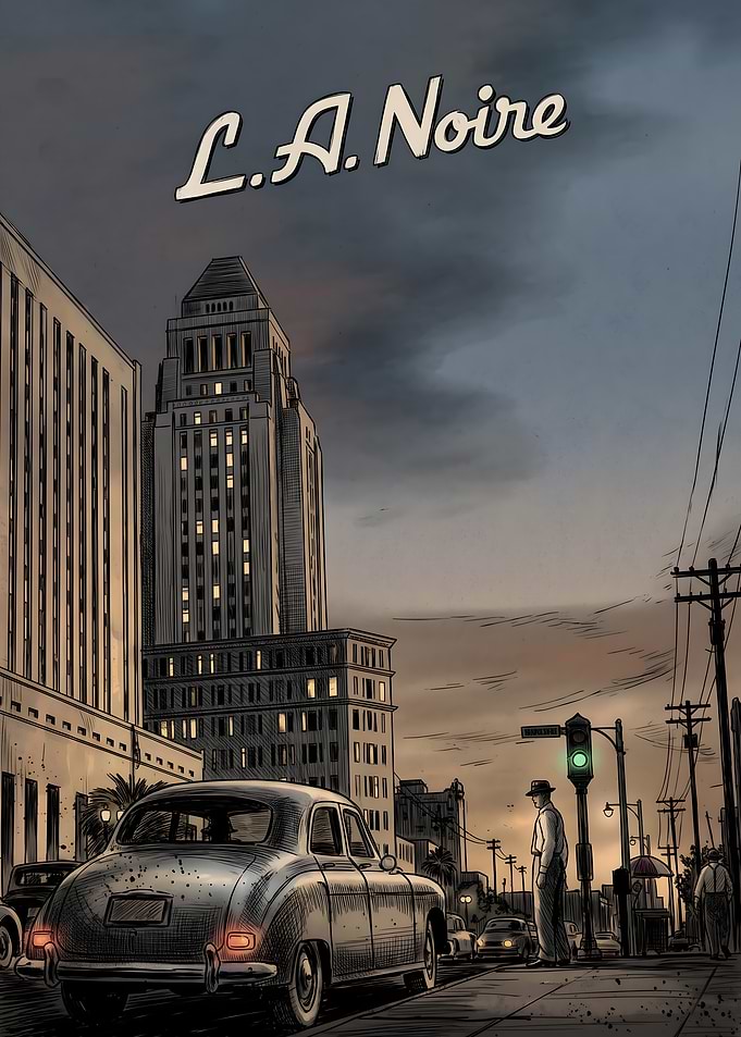 L.A. Noire Game Poster