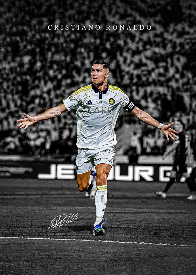 Cristiano Ronaldo Al-Nassr Goal Celebration