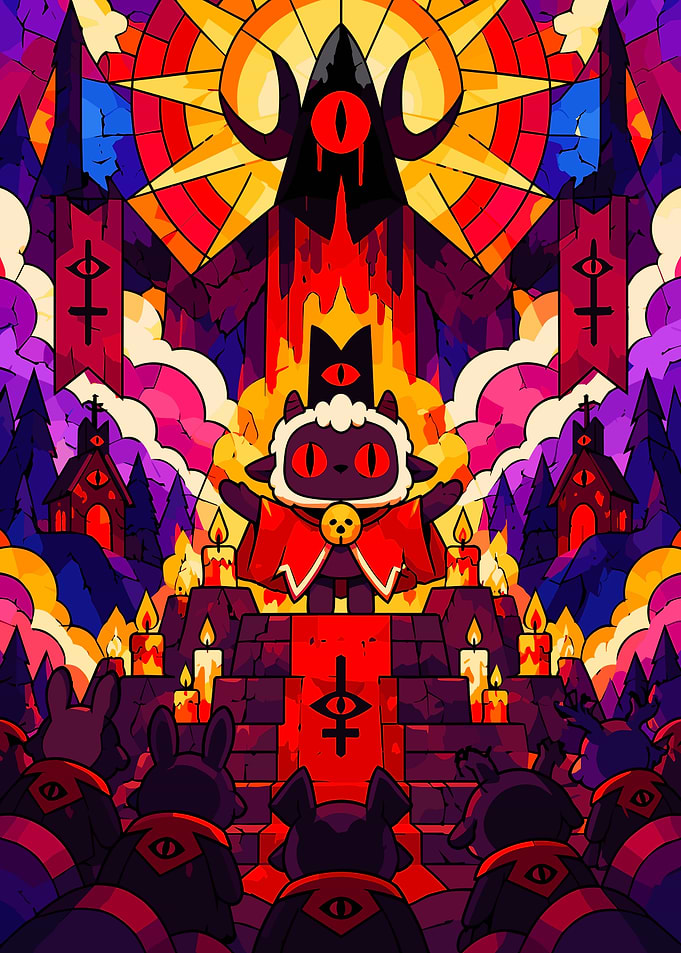 Cult of the Lamb Ritual Scene