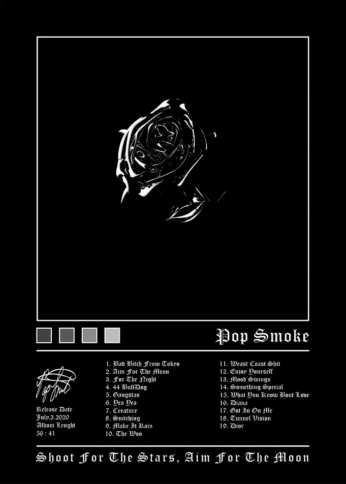 Pop Smoke Album Tracklist Poster