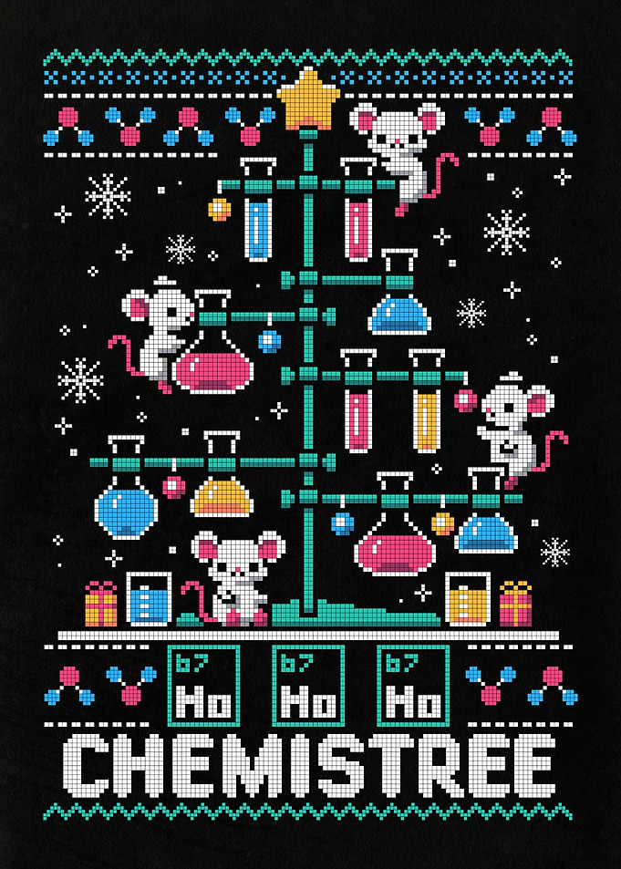 Chemistree Christmas cute mice