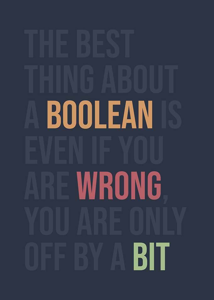 A funny yet meaningful poster about programmers