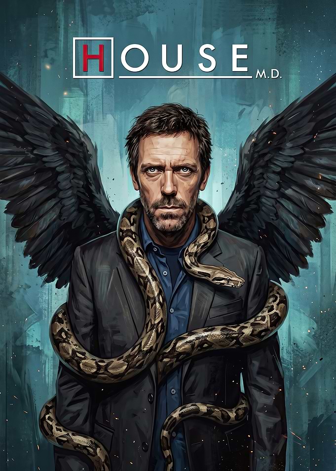 House M.D. Angelic Serpent Portrait
