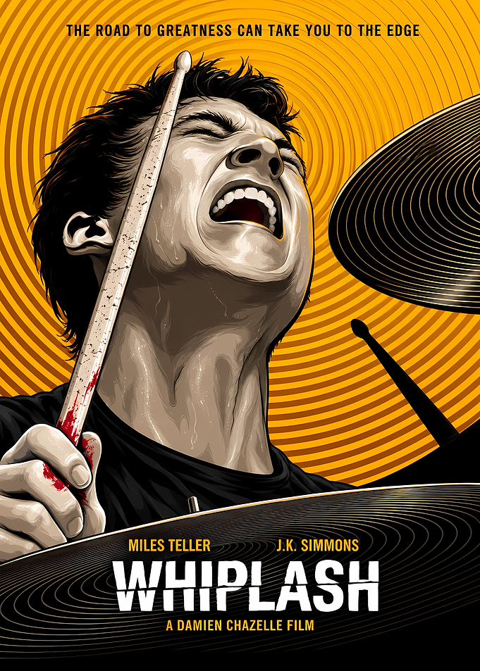 Whiplash Movie Poster Art