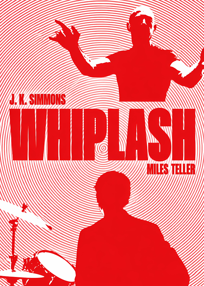 Whiplash Movie Poster Minimalist Art