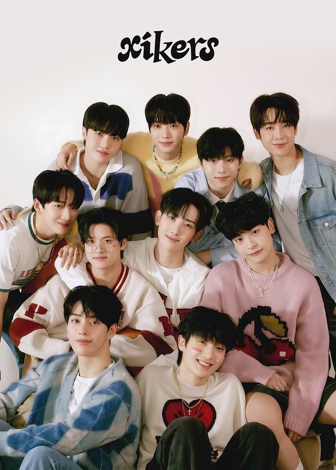 xikers K-pop Group Portrait