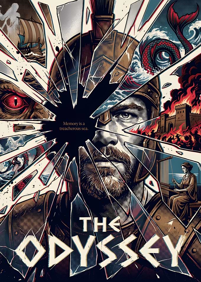 The Odyssey Shattered Mirror Poster