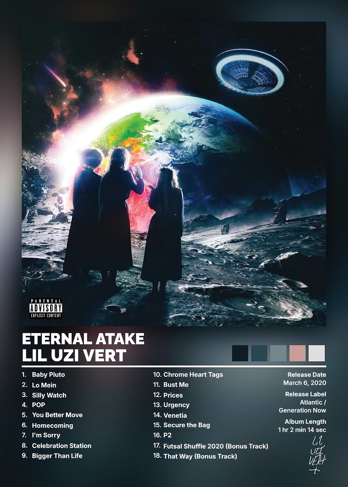 Lil Uzi Vert Eternal Atake Poster